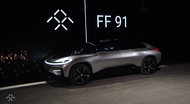 Illustration for article titled Here’s The ‘Flagship’ Electric Car That Faraday Future Promised, The FF 91